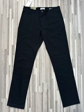 Goodfellow & Co NWT black trousers 34w x 34L for men Slim fit